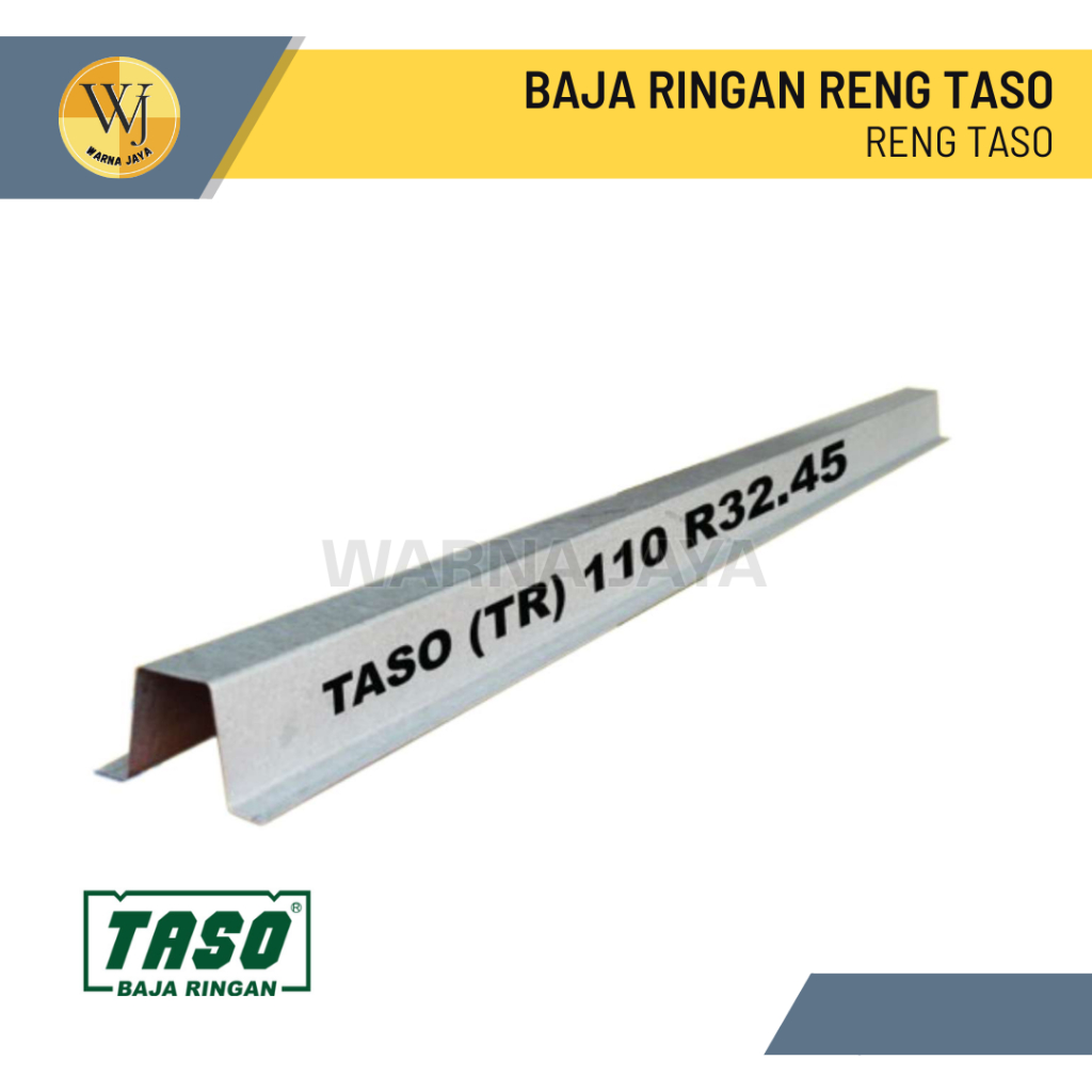 Reng Rangka Baja Ringan Taso / Baja Ringan Reng