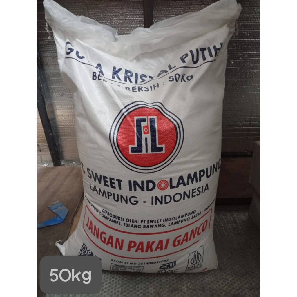 Gula Kristal Putih Lampung 50 kg