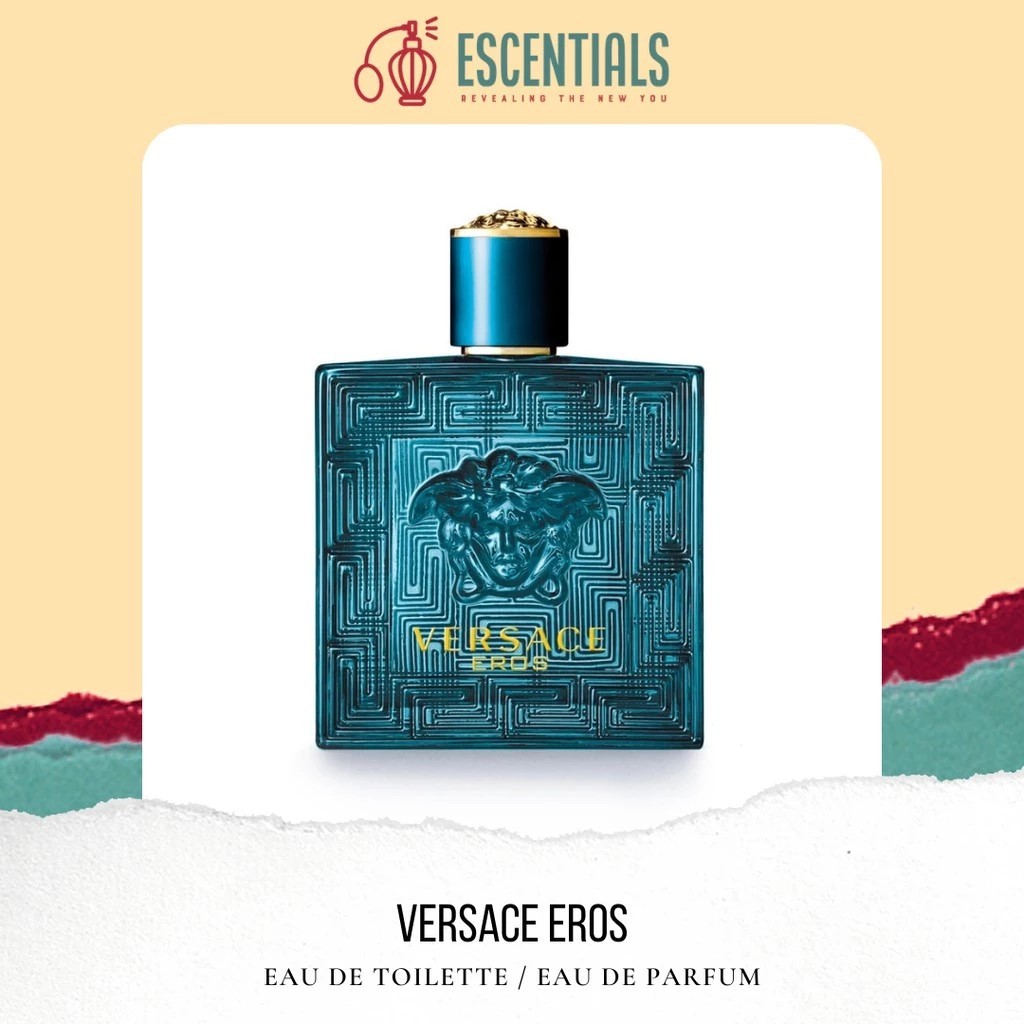 [100% Original] Versace Eros 100ml/200ml Eau de Toilette EDT / Eau de Parfum EDP