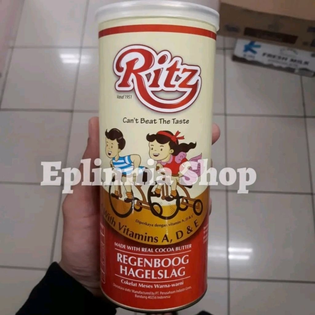 Ritz Regenboog Hagelslag 300 gr - Cokelat Meses Warna Warni