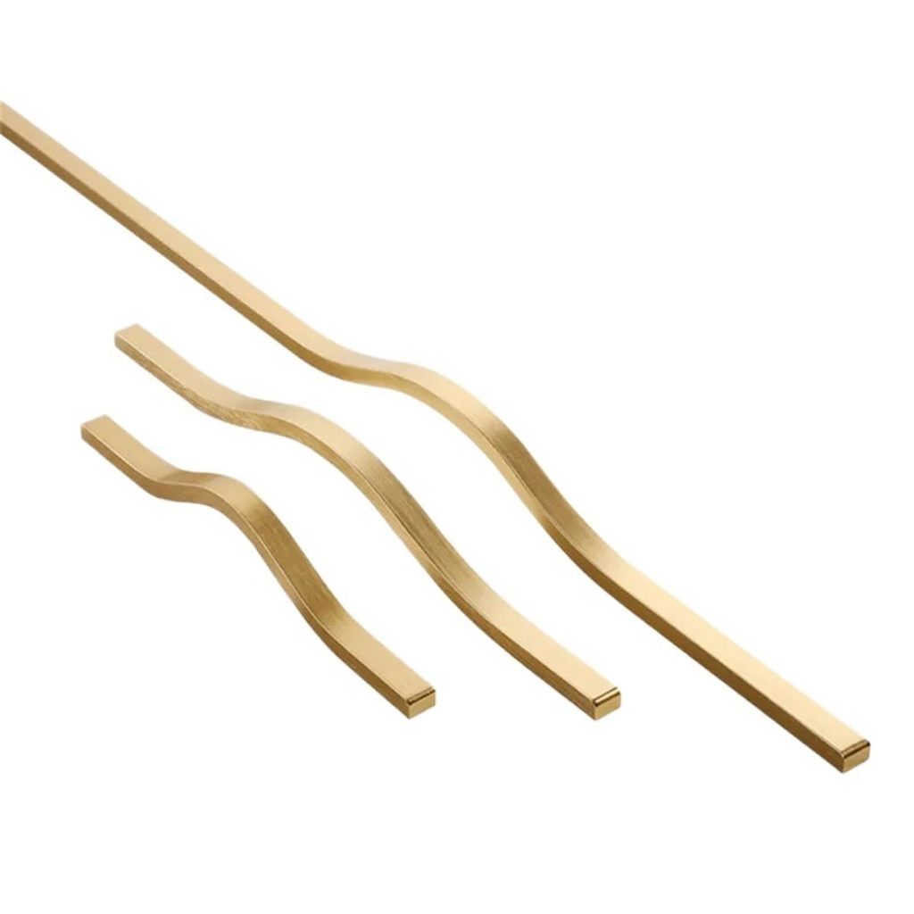 Handle Lemari Mountain Shape Bahan Paduan Aluminium Tarikan Lemari Cocok Untuk Lemari Kabinet, Laci