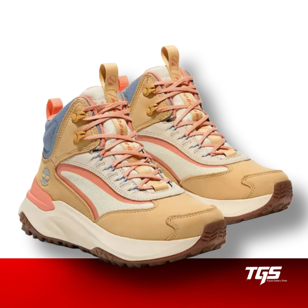 TIMBERLAND Women's Motion Access Mid Lace-Up Waterproof Hiking Boots