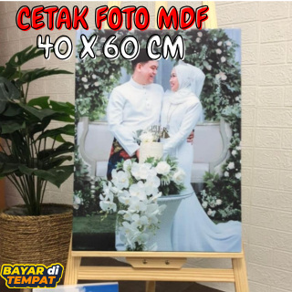 Cetak Foto 16R 40x60 + Bingkai MDF CEtak Foto Jumbo Bingkai MDF 40x60 cm