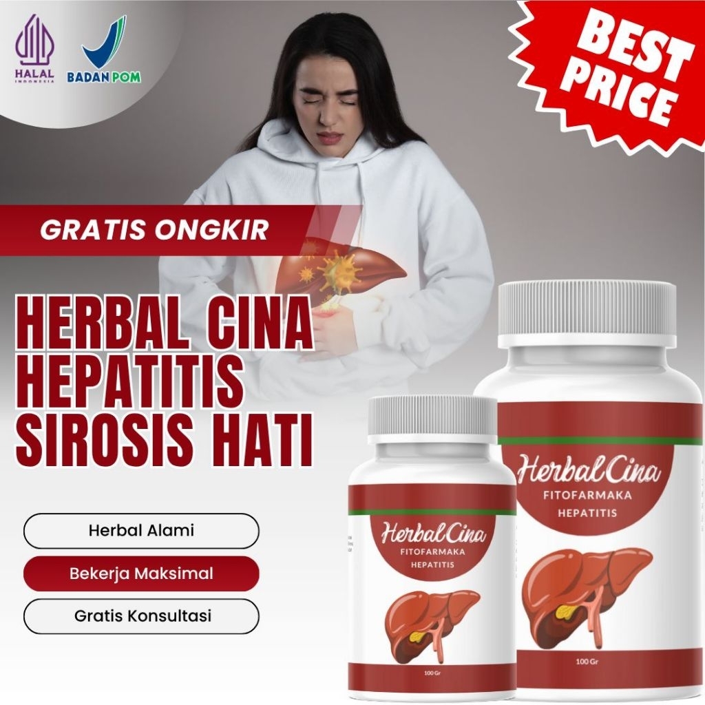 Herbal Cina Hepatitis ABCDE Obat Liver Sirosis Hati & Menurunkan Hbsag