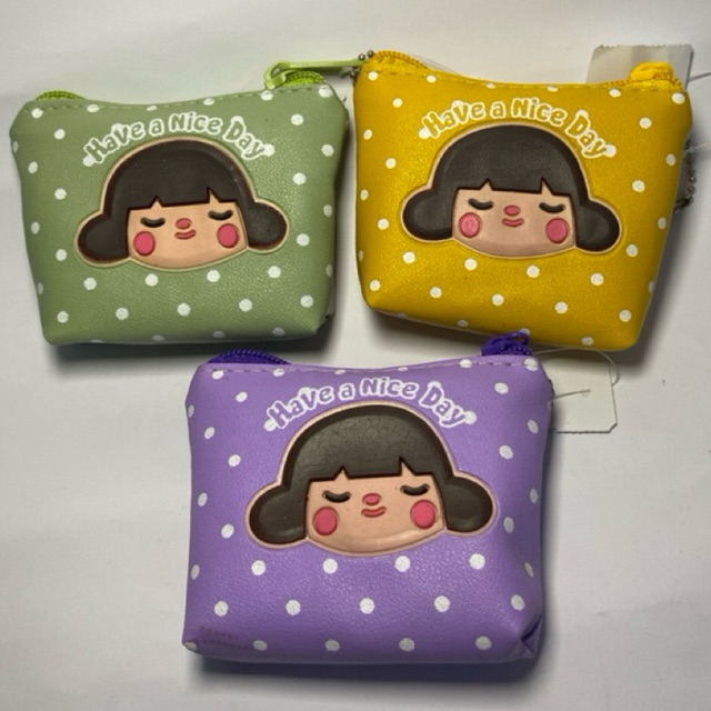 Dompet Koin Momo Dompet mini Gantungan Kunci Dompet Gantungan Tas