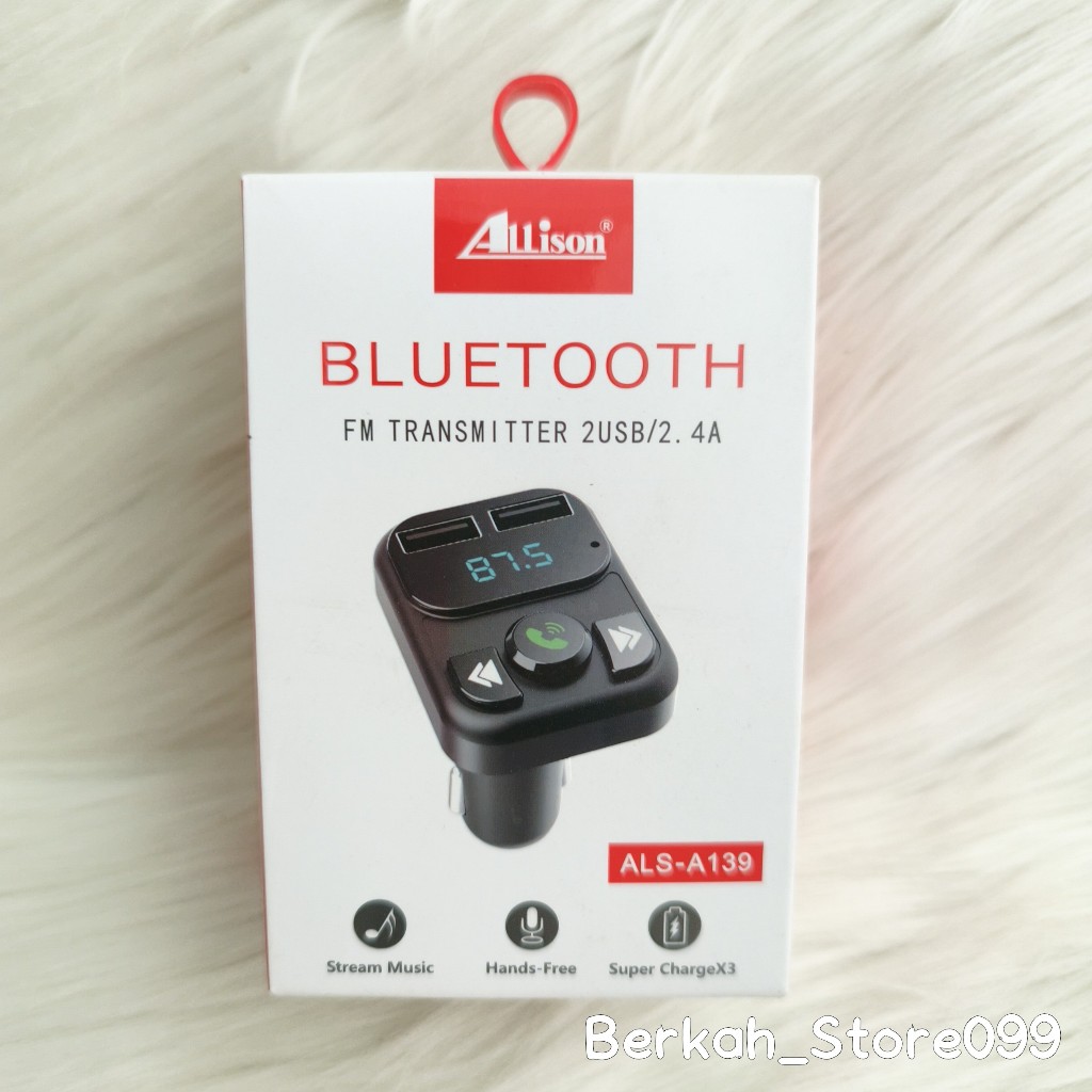 Modulator Transmiter Bluetooth FM Allison ALS-A139