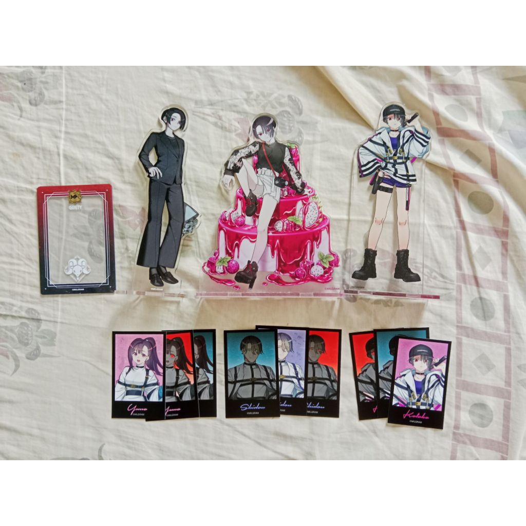 [TURUN HARGA BACA DESC] MILGRAM Official Merchandise Haruka Sakurai Fuuta Kajiyama Yuno Kashiki Koto