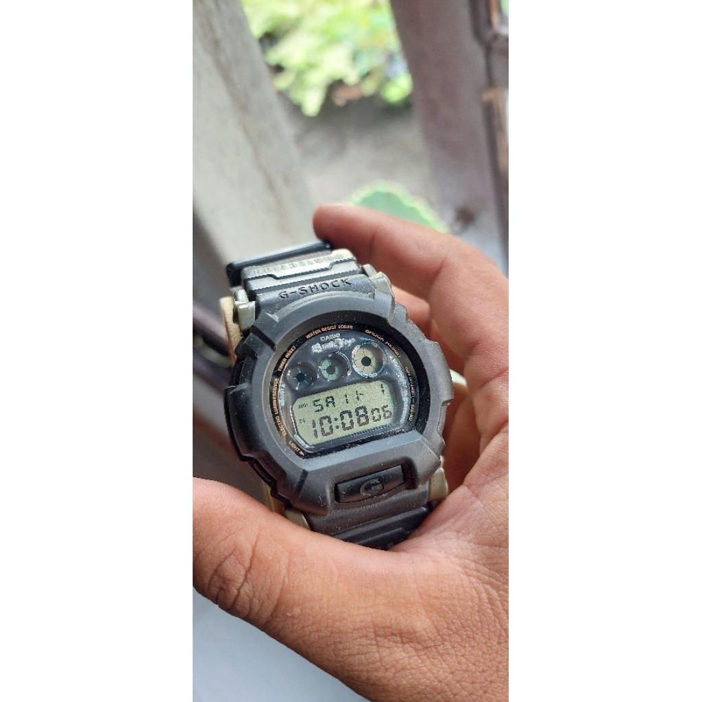 G shock dw002 black flys, rare langka