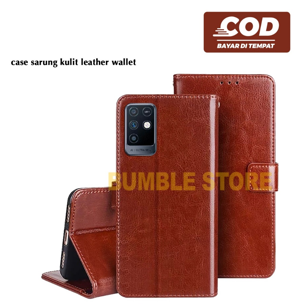 Softcase Case Flip Cover Kulit Sarung Buku Infinix Note 10 Infinix Note 10 Pro Infinix Note 11 Pro I