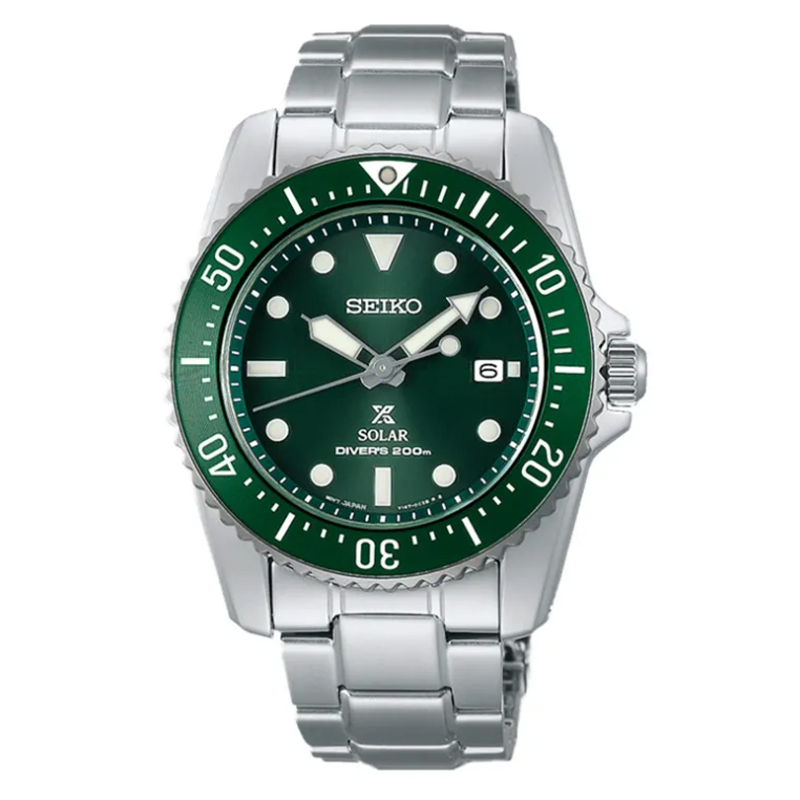 Seiko SNE583P1 Prospex Baby Hulk Solar Divers 200m