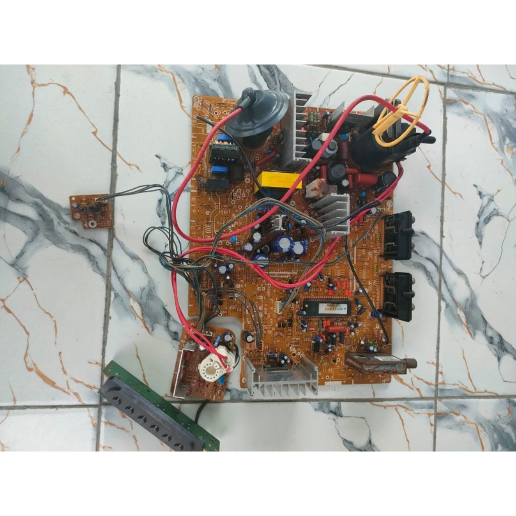 mesin tv LG 29in slim ORI cabutan blum uji coba/tes gembling