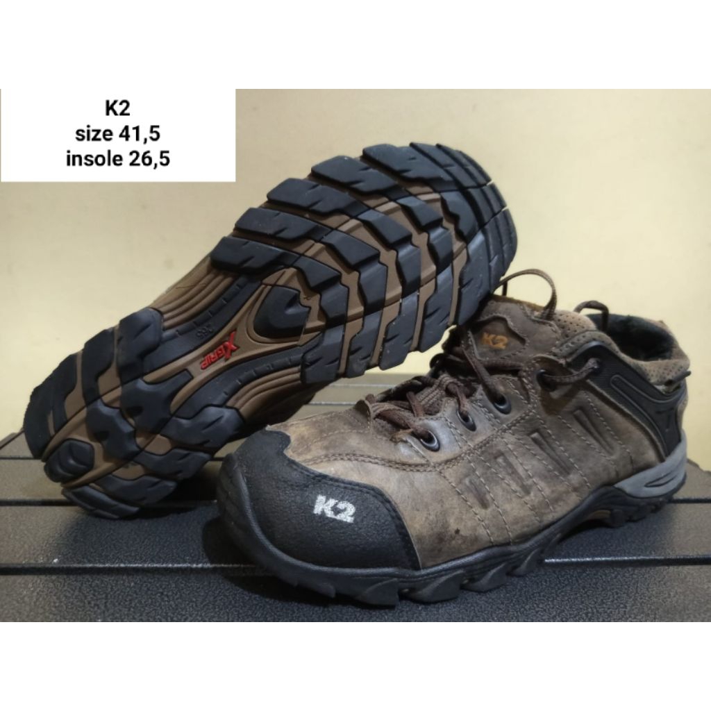 sepatu outdoor thrifting k2