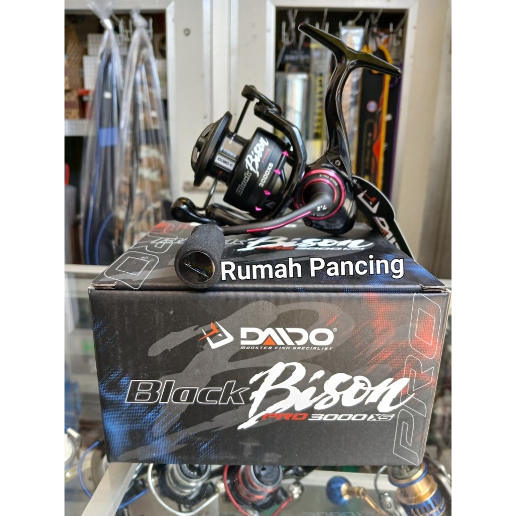 REEL DAIDO BLACK BISON PRO 3000 TERBARU KATROL PANCING POWER HANDEL