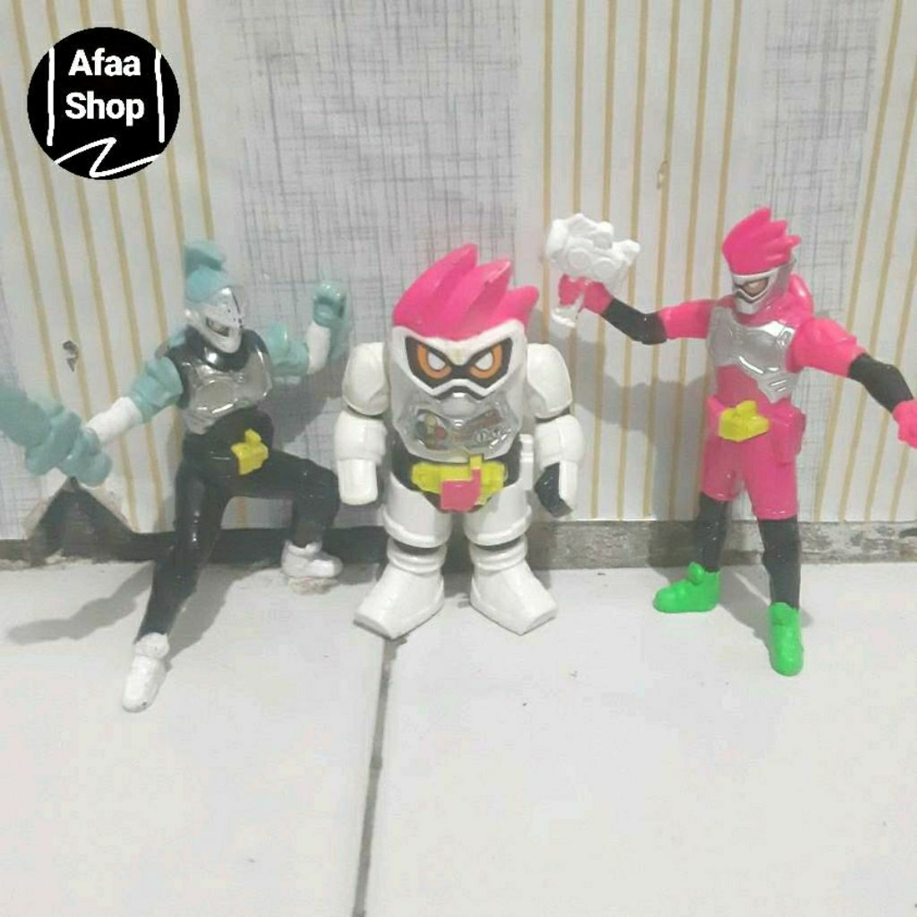 Mainan happy meal mcd 2017 jepang bandai figure kamen rider ex aid