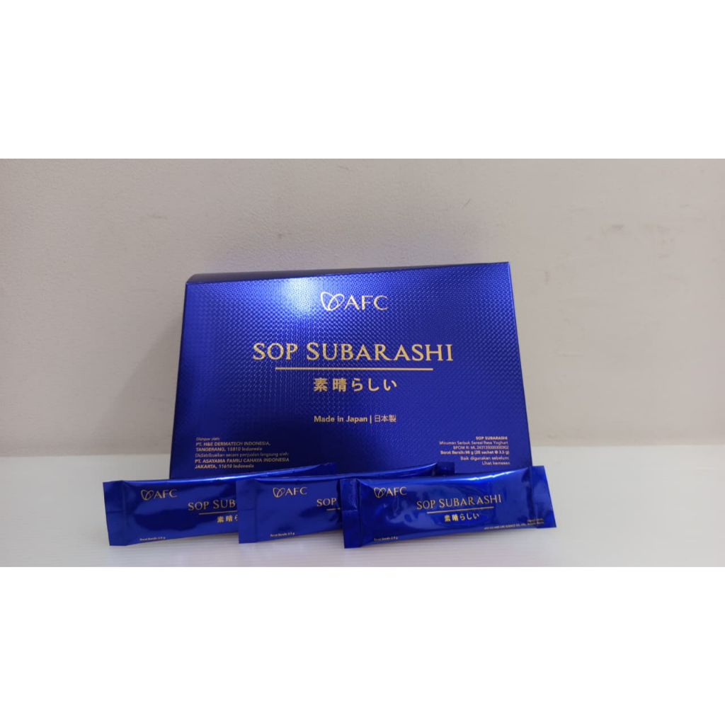 SOP SUBARASHI GOLD Japan AFC Subarashi Original 100% Asli