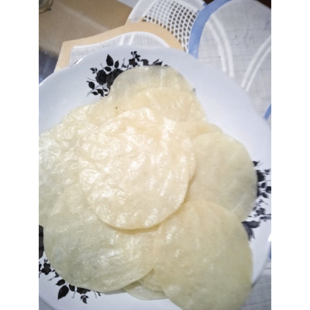 opak ketan sari asin mentah 300 gram