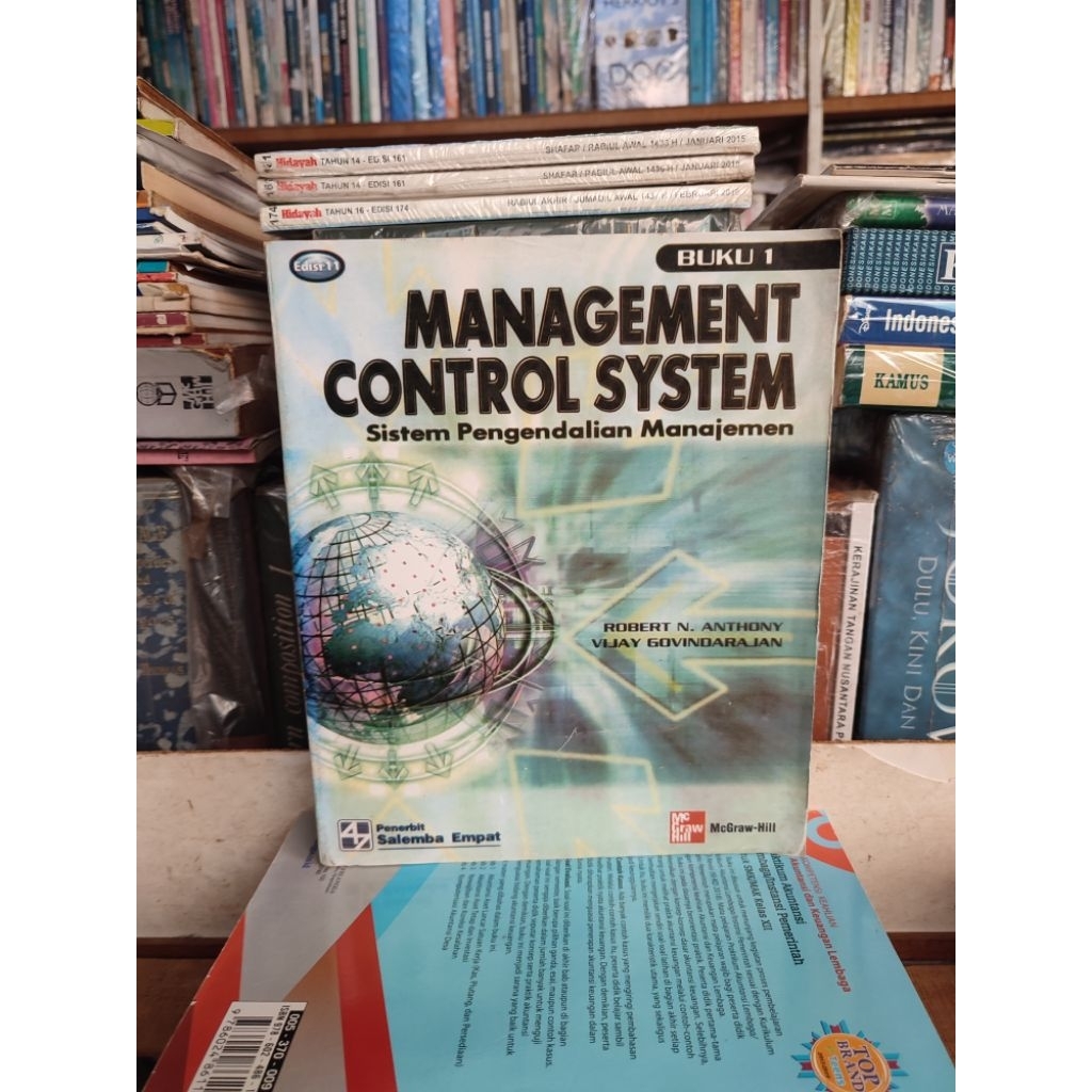 Management control system. sistem pengendalian manajemen. buku 1. edisi 11. bekas