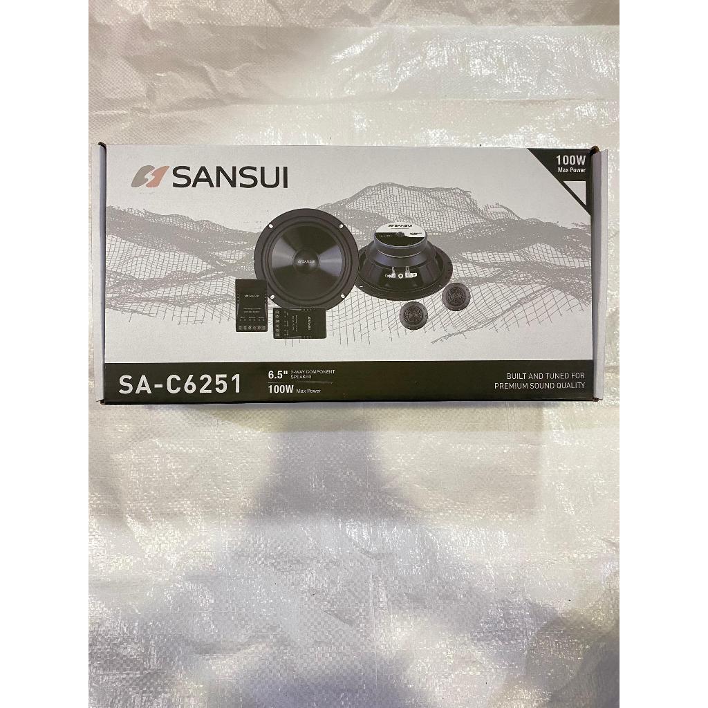 Speaker Split Sansui SA C6251 6.5 Inch / Speaker Component 2 Way