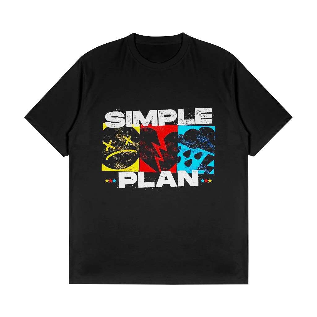 T-Shirt/Kaos/Baju SIMPLE PLAN MOOD