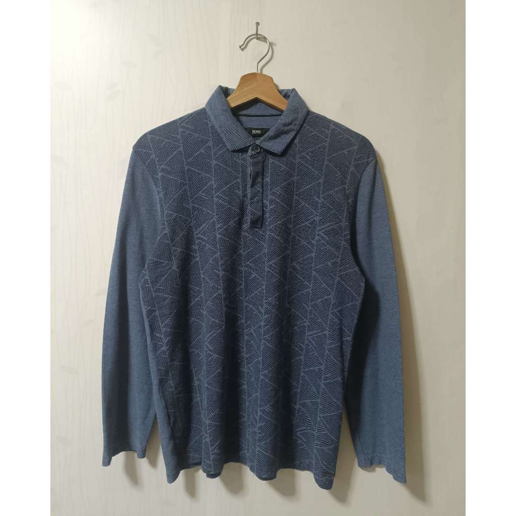 POLO SHIRT BY HUGO BOSS LONG SLEEVE SECOND ORIGINAL