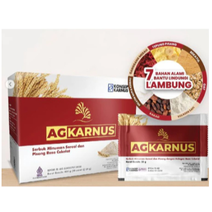 AG KARNUS / OBAT LAMBUNG / ALGA GOLD / MINUMAN SEREAL