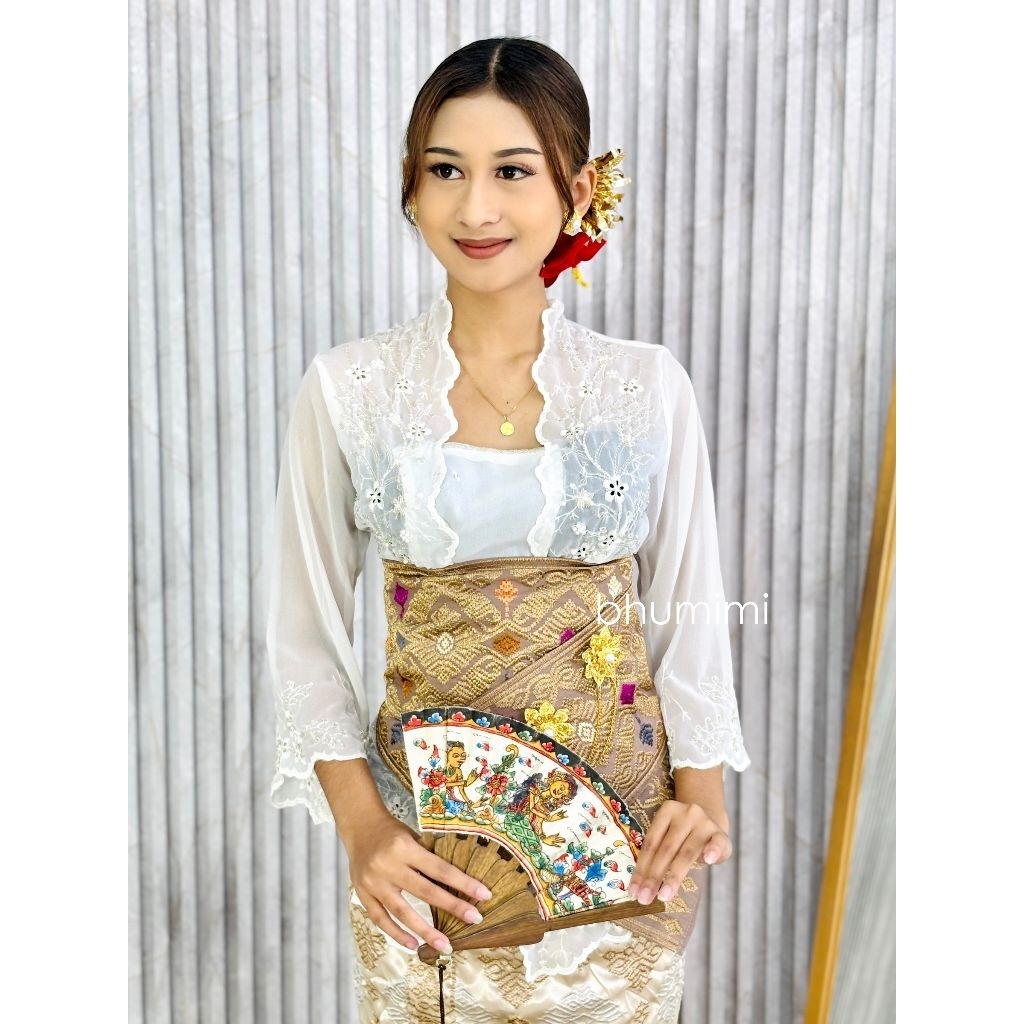 kebaya sifon bordir payet / sifon bordir Payet / kebaya sifon bhumimi