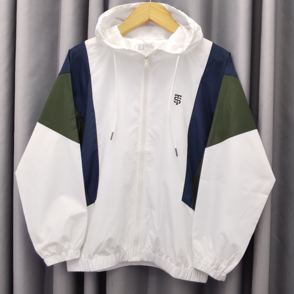 3SECOND - JAKET PARASUT / TRACKSUIT PRIA REGULAR FIT ORIGINAL 3SECOND