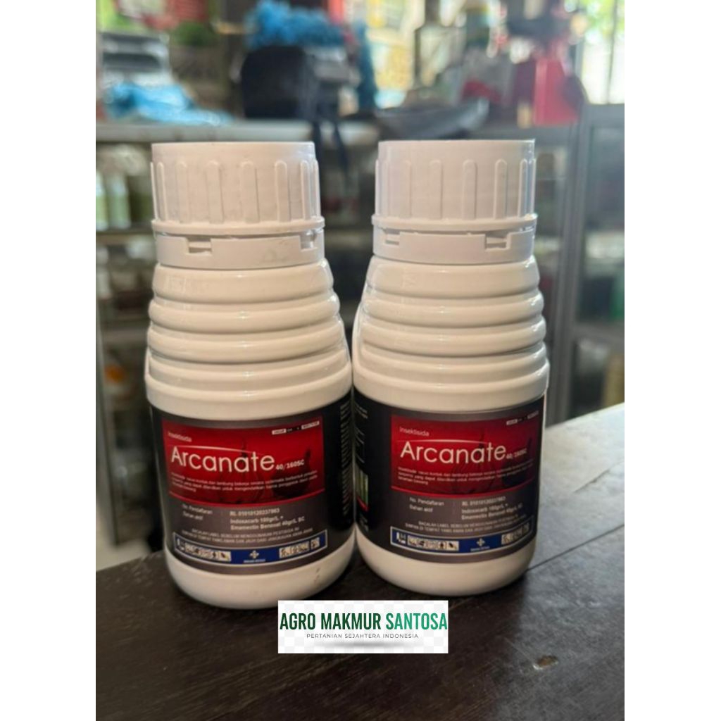 Insektisida ARCANATE 250ML Bahan Aktif Indosacrab 160gr/L + Emamektin 40gr/L SC