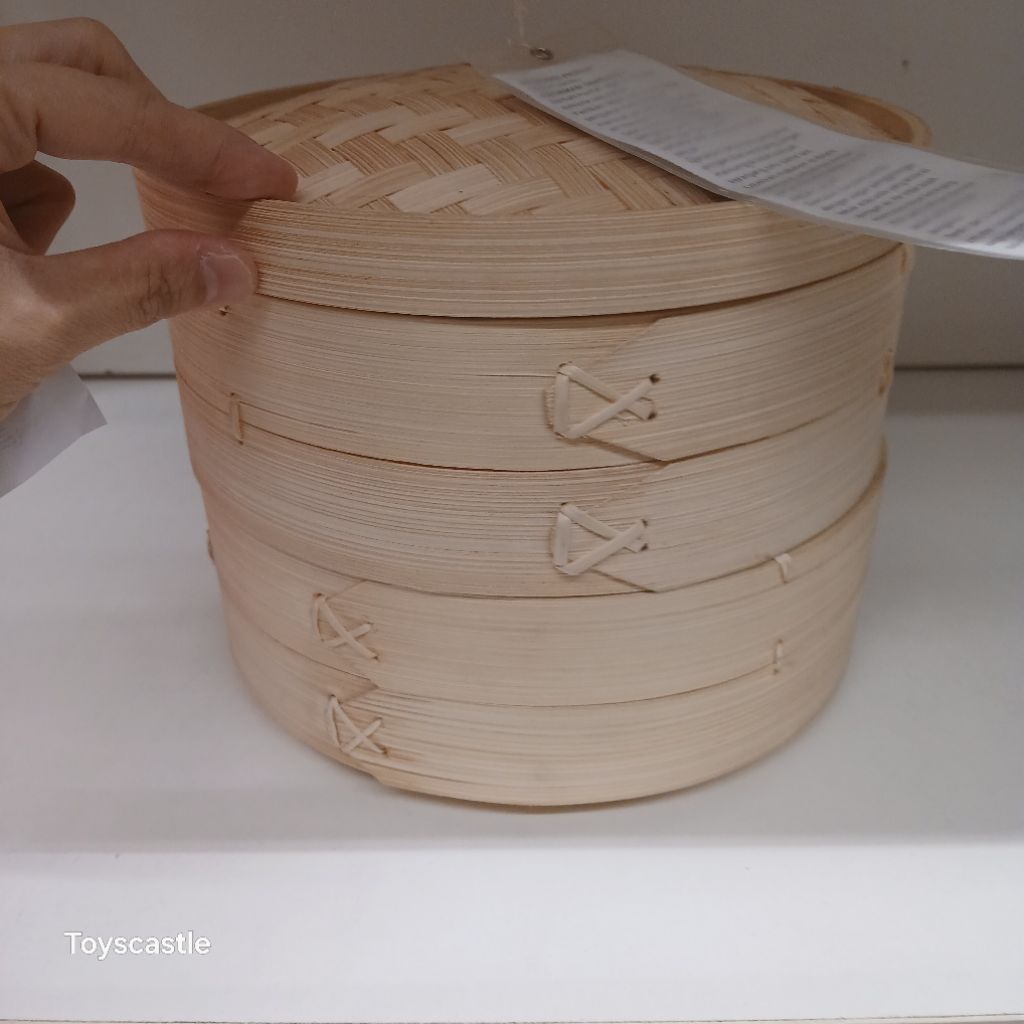 Klakat besar kukusan bambu dimsum bamboo steamer 2susun