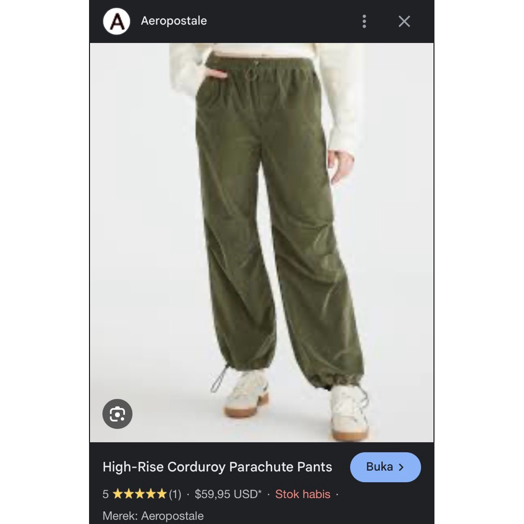 AEROPOSTALE - celana corduroy wanita