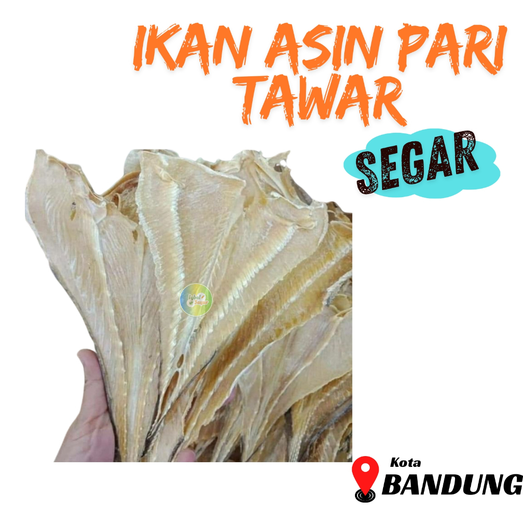 Ikan Asin Pari Tawar