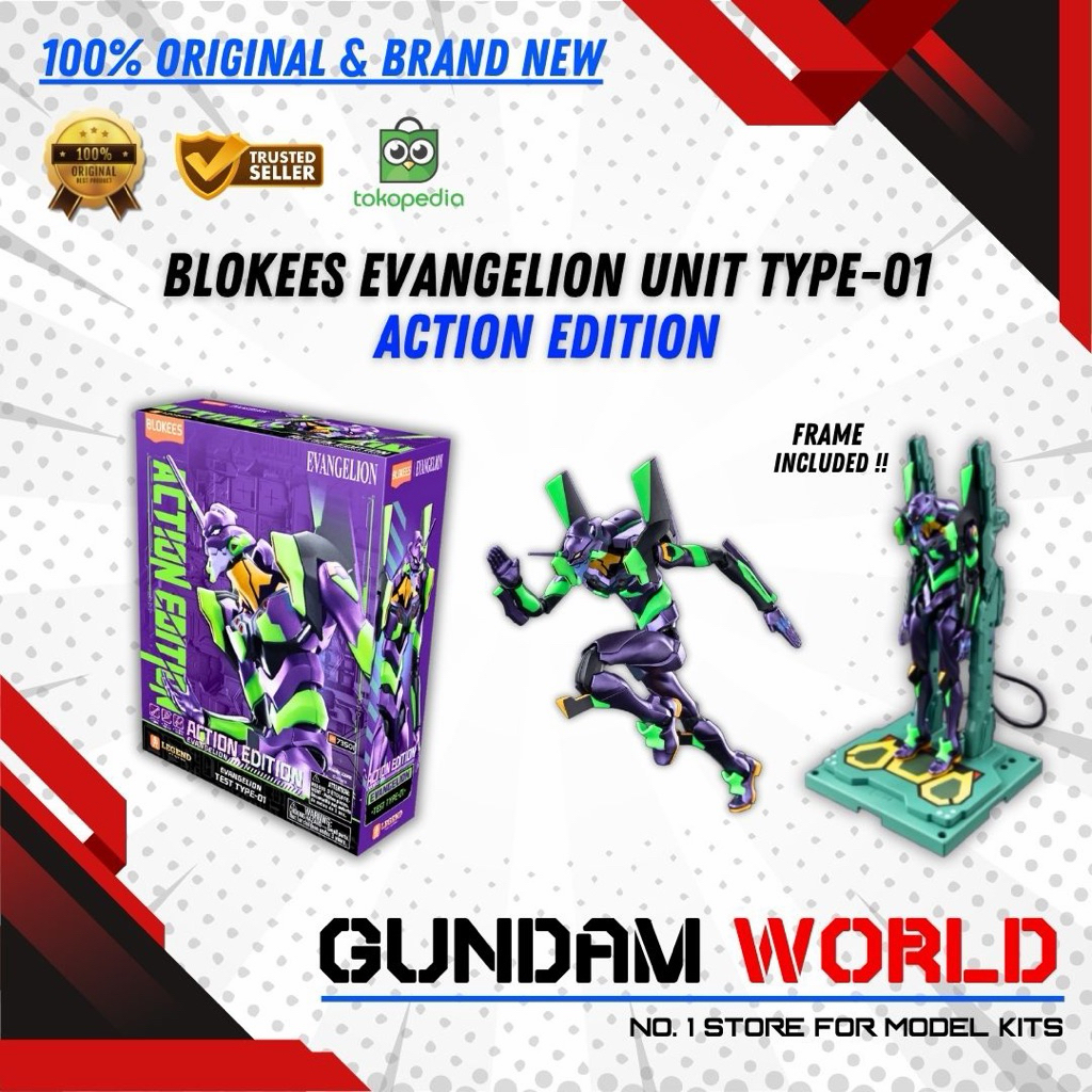 BLOKEES Evangelion Unit Type 01 Model Kit