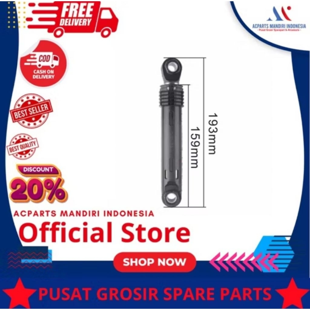 PANASONIC, Shock bracker mesin cuci panasonic front loading