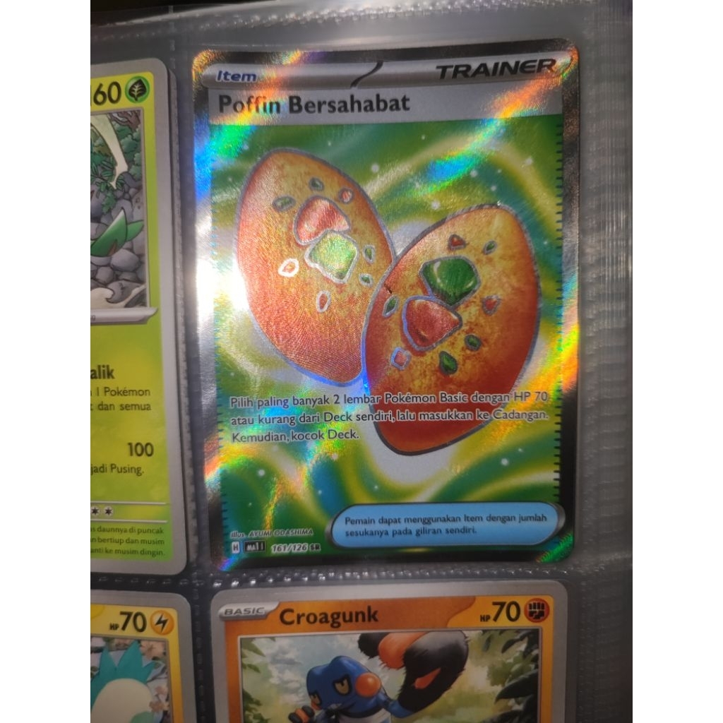 kartu pokemon tcg poffin bersahabat ori