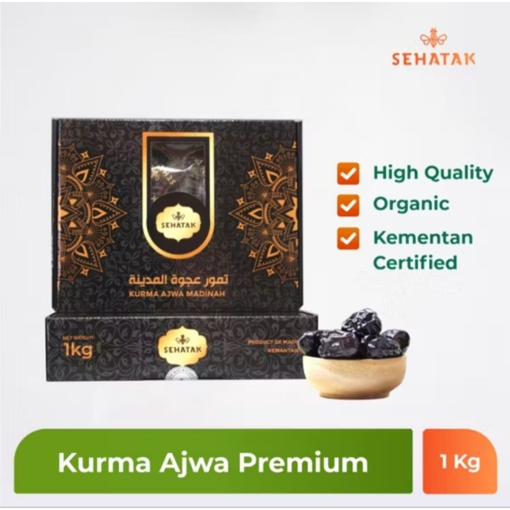 KURMA AJWA 1 KG aliyah premium