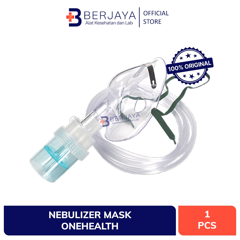 Masker Nebulizer / Nebulizer Mask Set Pengobatan Asma Onehealth