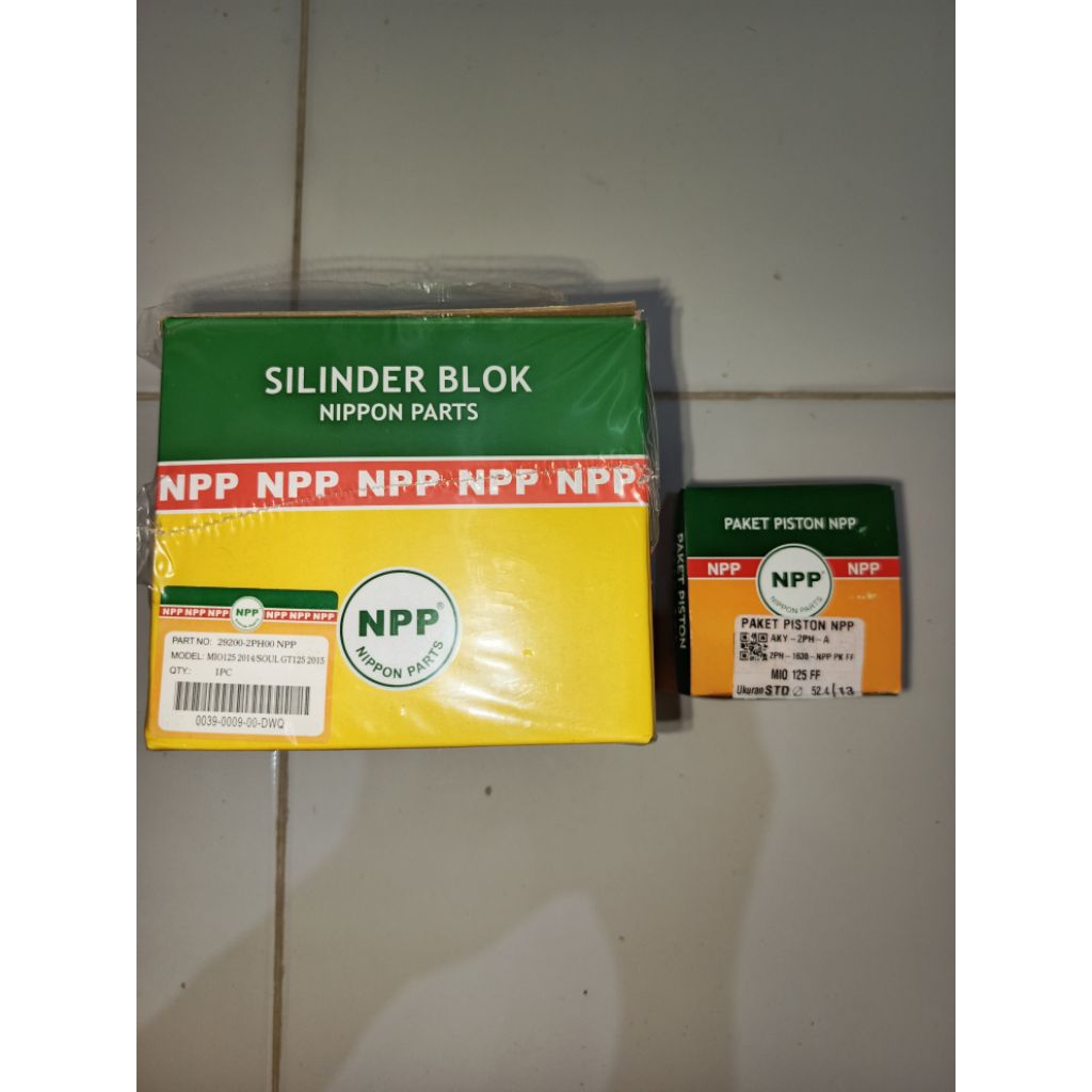 BLOK MIO SOUL GT MIO 125 MIO J SET PISTON NPP