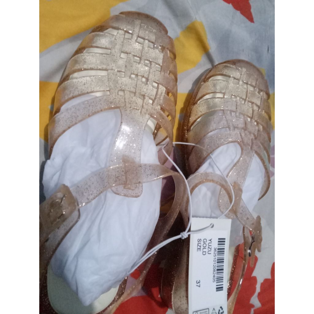 jelly shoes yuzu gold urban n co
