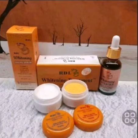 paket 2in1 (cream rdl dan serum rdl) cream rdl siang malam rdl8 hari dan serum rdl