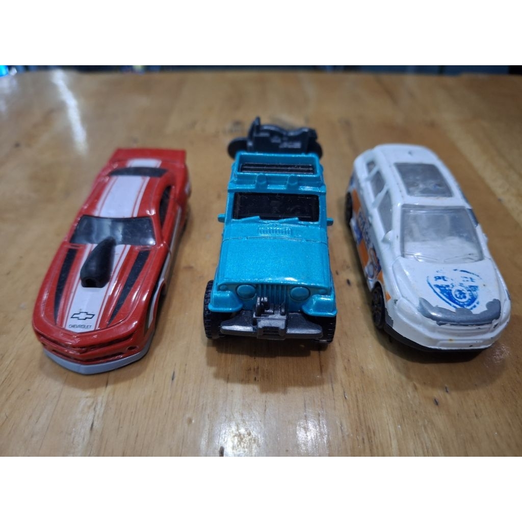 SET 3pcs Hot Wheels Loose Mainan Jadul Vintage
