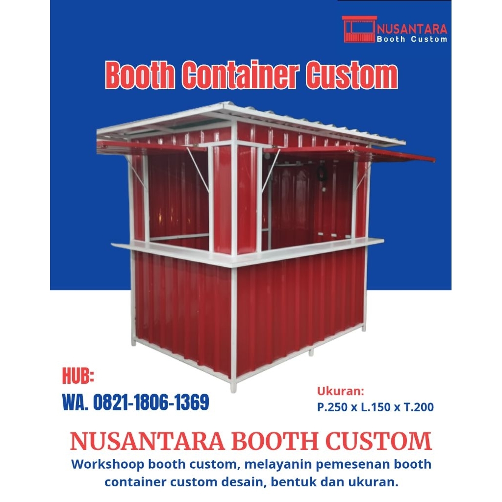 booth container jualan Booth Container Custom UMKM Murah
Booth Container Cafe Mini Siap Pakai

Booth