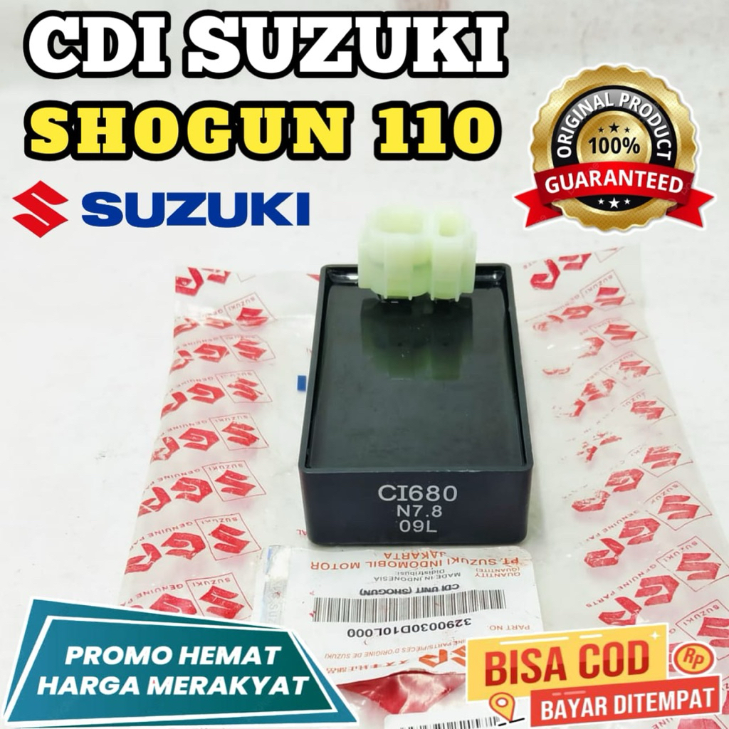 CDI SHOGUN 110,ORIGINAL SUZUKI,CDI SHOGUN 110 BERGARANSI,CDI BISA COD