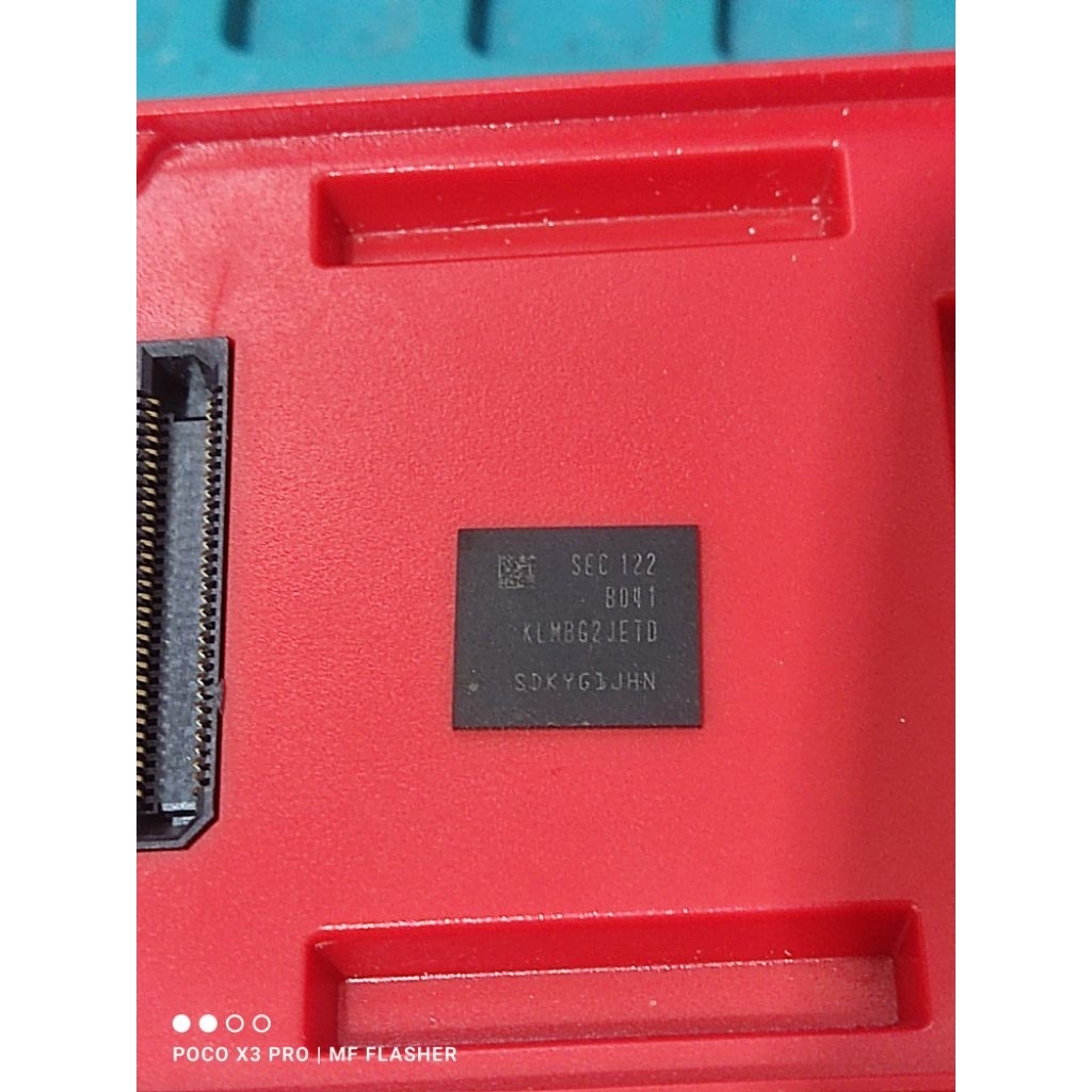 emmc KLMBG2JETD 32gb suport y16 bisa reques isi dump tested