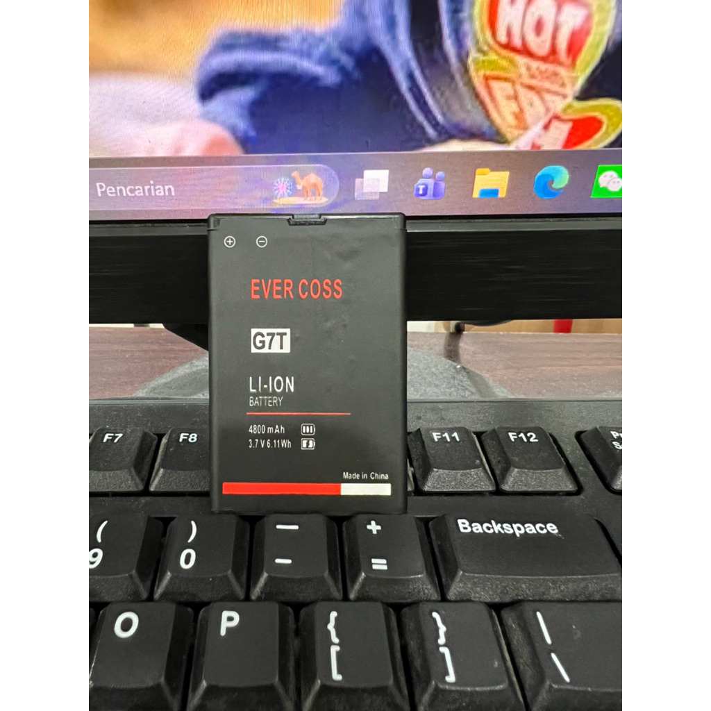 Baterai Bt Batre Battery Cross Evercoss A5 / G7T Original Battery Hp