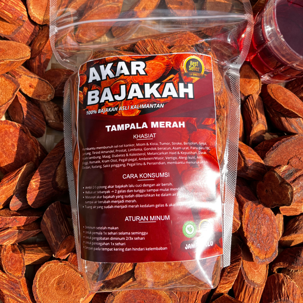 Bajakah Tampala Merah Asli Kalimantan 500 Gram/Kayu Bajakah Asli Kalimantan/Akar Bajakah Asli Kalima