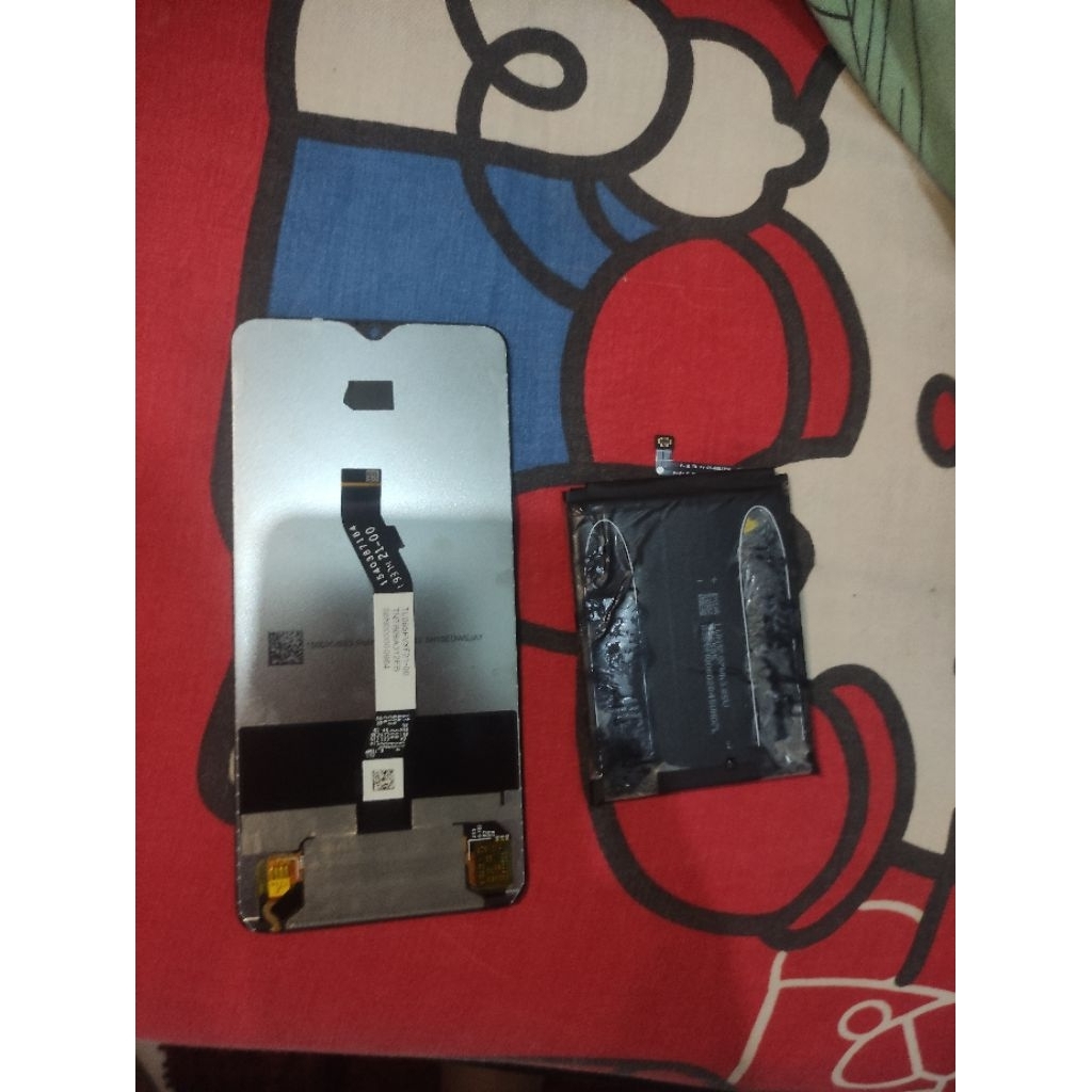 lcd ori redmi note 8 pro dan batrai
