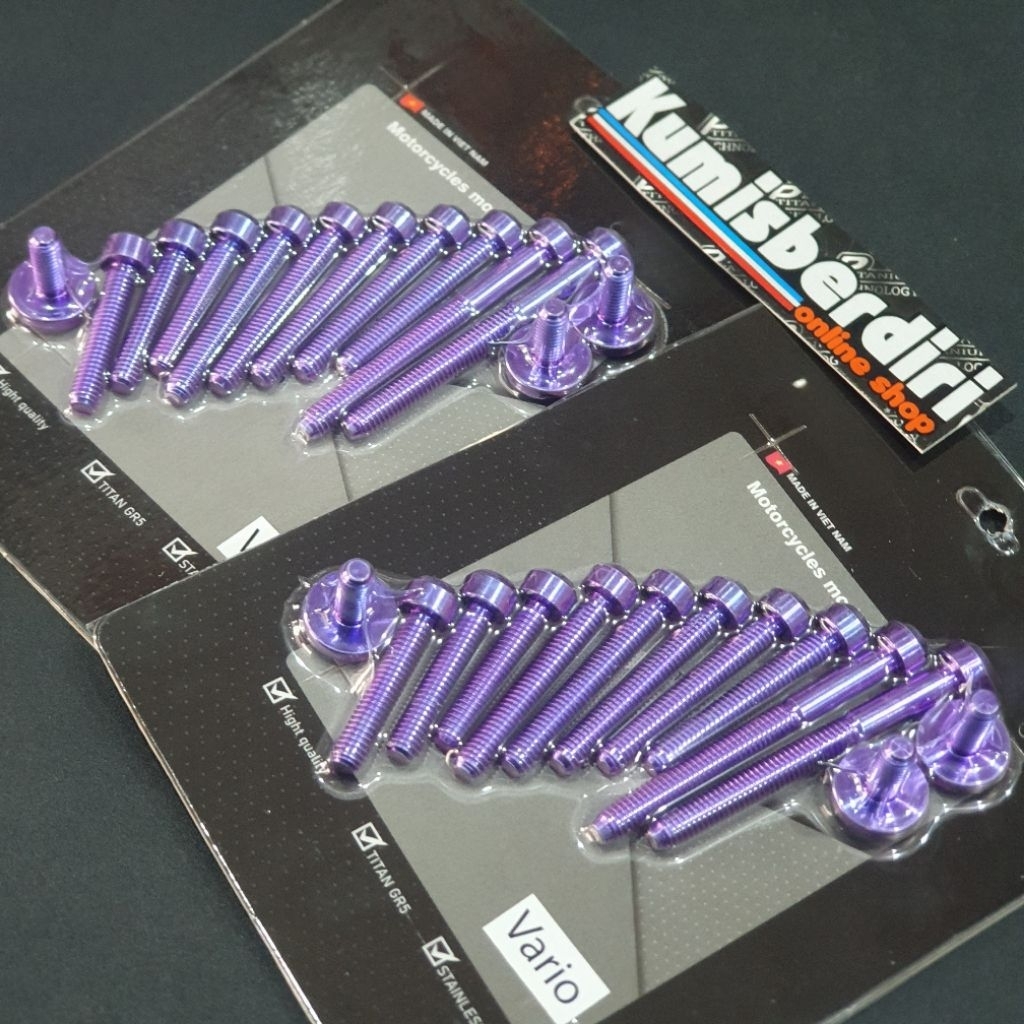 Baut cvt titanium vario 125 150 original vietnam