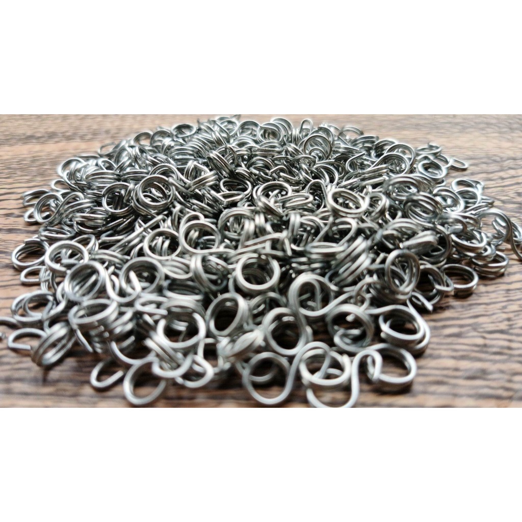 RING 8 UNTUK JERAT RACIK GANTUNG RUAK RUAK ISI 100 PCS ANTI KARAT