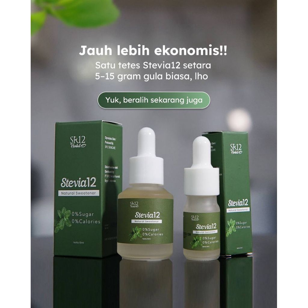 STEVIA12 PEMANIS ALAMI STEVIA STEVIA SR12 STEVIA 5ML