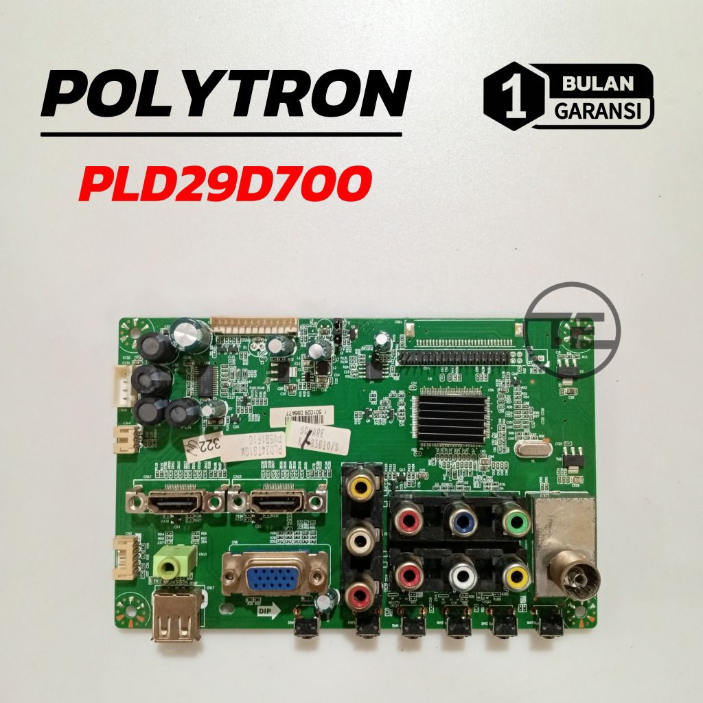 MB TV LED POLYTRON PLD29D700 MESIN TV POLYTRON PLD 29D700 MOTHERBOARD MAINBOARD TV POLYTRON